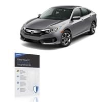 BoxWave Screen Protector Compatible with 2016 Honda Civic LX Display (5 in) - ClearTouch Crystal ToughShield 9H (2-Pack), Clear 9H Tough Flexible Film Screen Protector