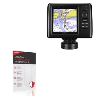 BoxWave Screen Protector Compatible with Garmin echoMAP Chirp 54dv - ClearTouch Anti-Glare ToughShield 9H (2-Pack), Anti-Glare 9H Tough Flexible Film Screen Protector