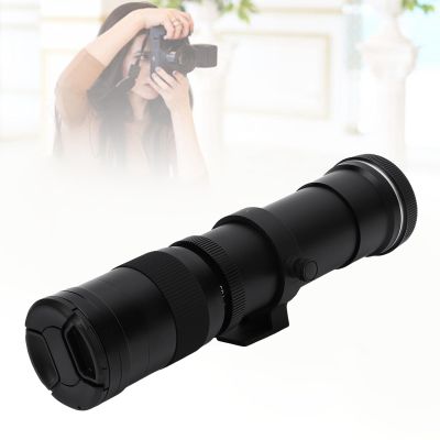 Yoidesu Telephoto Lens for RF Mount Camera with Aperture Range F8.3 to F16 and Focal Length Range 420mm to 800mm (Manual Focus). (Black)