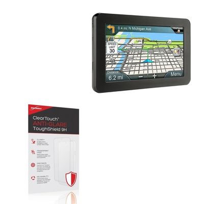 BoxWave Screen Protector Compatible with Magellan RoadMate 9616T-LM - ClearTouch Anti-Glare ToughShield 9H (2-Pack), Anti-Glare 9H Tough Flexible Film Screen Protector