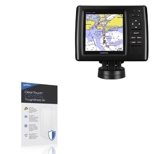 BoxWave Screen Protector Compatible with Garmin echoMAP Chirp 52dv - ClearTouch Crystal ToughShield 9H (2-Pack), Clear 9H Tough Flexible Film Screen Protector