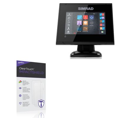 BoxWave Screen Protector Compatible with Simrad GO5 XSE - ClearTouch ImpactShield (2-Pack), Impenetrable Screen Protector Flexible Film