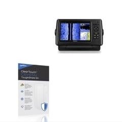 BoxWave Screen Protector Compatible with Garmin echoMAP Chirp 72sv - ClearTouch Crystal ToughShield 9H (2-Pack), Clear 9H Tough Flexible Film Screen Protector