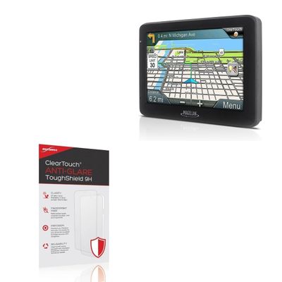 BoxWave Screen Protector Compatible with Magellan Roadmate 5625-LM - ClearTouch Anti-Glare ToughShield 9H (2-Pack), Anti-Glare 9H Tough Flexible Film Screen Protector
