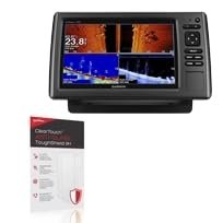 BoxWave Screen Protector Compatible with Garmin echoMAP Chirp 92sv - ClearTouch Anti-Glare ToughShield 9H (2-Pack), Anti-Glare 9H Tough Flexible Film Screen Protector