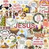 100Pcs Christian Christmas Stickers for Water Bottle - Christian Christmas Gifts, Party Supplies, Decor - Nativity Stickers for Cards - Gift for Women & Men view 1
