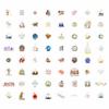 100Pcs Christian Christmas Stickers for Water Bottle - Christian Christmas Gifts, Party Supplies, Decor - Nativity Stickers for Cards - Gift for Women & Men view 3