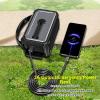 banapoy Emergency Weather Radio, AM FM WB Solar Hand Crank Radio Portable Power Bank, 16000mAh, SOS Alarm, LED Flashlight, Cell Phone Charger, for Indoor Outdoor Emergency view 3