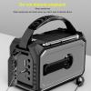banapoy Emergency Weather Radio, AM FM WB Solar Hand Crank Radio Portable Power Bank, 16000mAh, SOS Alarm, LED Flashlight, Cell Phone Charger, for Indoor Outdoor Emergency view 4