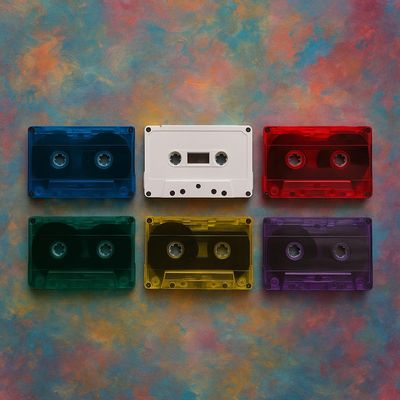 2Pcs 90 Minutes Blank Cassette Tapes , Old New Stock, Music and Voice Recording, Vintage Lovers