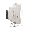 Jeanoko RS485 to WiFi Serial Server Ethernet Converter RS485 to TCP IP Device with AC to DC Module 9-50V DC for RTU TCP Communication view 2