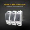 Jeanoko RS485 to WiFi Serial Server Ethernet Converter RS485 to TCP IP Device with AC to DC Module 9-50V DC for RTU TCP Communication view 3