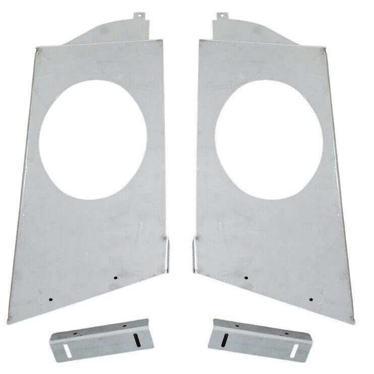 Classic 2 Current Fabrication 6x9 Speaker Brackets Compatible with 1960-1966 Chevy C/K Pickup