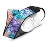 Camera Strap, Aqua Violet Peach Floral for DSLR, SLR or Mirrorless Cameras view 1
