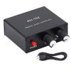 Active Sound Distributor 2 Way 1 in 2 Out Mini Amp with 3.5mm Interface, Independent Volume Control, DC5V Power Supply, Aluminum Alloy Material, for Audio Distribution view 1