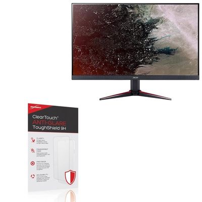 BoxWave Screen Protector Compatible with Acer Nitro VG0 (VG270) - ClearTouch Anti-Glare ToughShield 9H (2-Pack), Anti-Glare 9H Tough Flexible Film Screen Protector