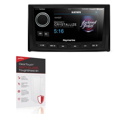 BoxWave Screen Protector Compatible With Raymarine RMX-8DH - ClearTouch Anti-Glare ToughShield 9H (2-Pack), Anti-Glare 9H Tough Flexible Film Screen Protector