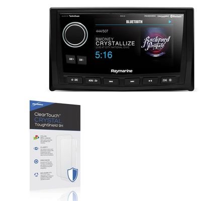 BoxWave Screen Protector Compatible With Raymarine RMX-8DH - ClearTouch Crystal ToughShield 9H (2-Pack), Clear 9H Tough Flexible Film Screen Protector