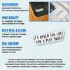 3 Pcs Its Never Too Late for a Plot Twist Sticker, Motivational Quote Vinyl Decal for Laptop, Water Bottle, Tumbler, Notebook, Car, Gift for Friends, Students, Dreamers 3 Inch view 4