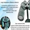 10X50 Binoculars for Adult, HD Professional Waterproof and Frozen Binoculars, Impact Resistant Large Caliber Telescope f view 2
