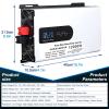 12000Watt Pure Sine Wave Power Inverters 24V 48V 60V 72V DC to AC 110V/220V Converter with 2 AC Sockets Car Inverter for Home/RV/Truck/Car/Camping,24Vto220V view 4
