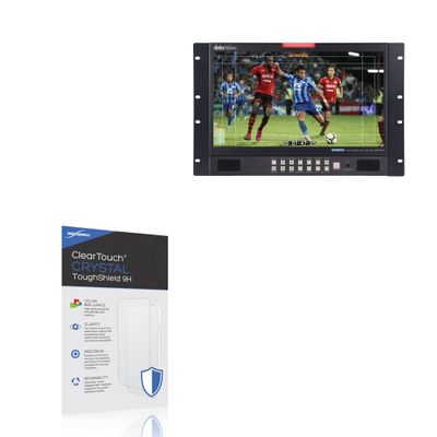 BoxWave Screen Protector Compatible With Datavideo TLM-170LR - ClearTouch Crystal ToughShield 9H (2-Pack), Clear 9H Tough Flexible Film Screen Protector
