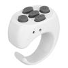 UPALDHOU Scrolling Camera Video Recording Remote with Charging Case for Phone Tablet, Wireless and Multifunctional Remote Control for TikTok and, ABS Material (White) view 1