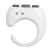 UPALDHOU Scrolling Camera Video Recording Remote with Charging Case for Phone Tablet, Wireless and Multifunctional Remote Control for TikTok and, ABS Material (White) view 3