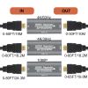 HDMI Repeater 4K 60Hz hdmi 2.0 Signal Booster Amplifier Extender with Power Required for TV/Laptop/PS4/DVD, Plug & Play view 3