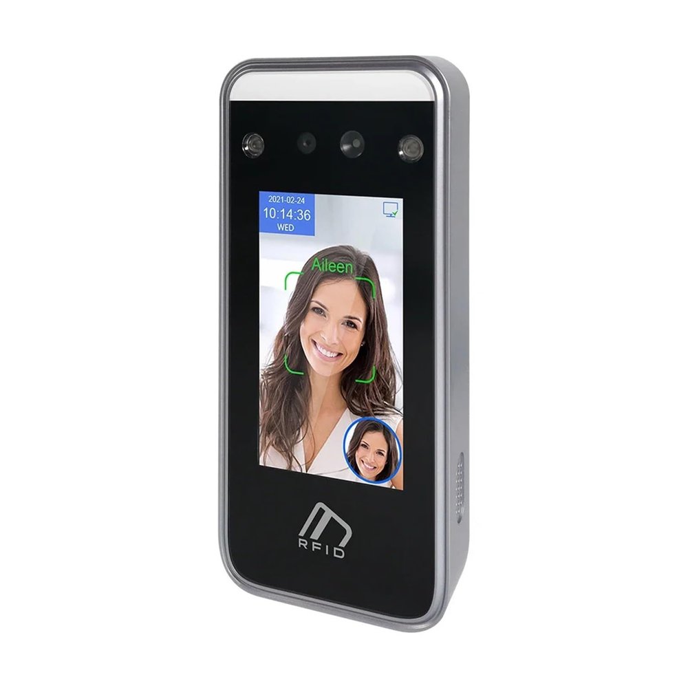 2 Million Color Pixels 5000 face Fingerprint Card Recognition Photo Video Anti-counterfeiting attendance Machine for Small Business