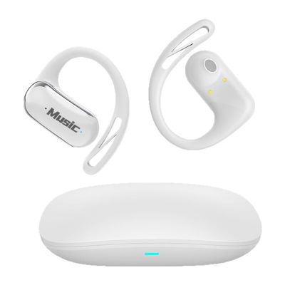 BEVCEFCC Wireless Open Ear Headphones, Ultra Lightweight Sport Earbuds with Earhook for Gym Running Comfortable