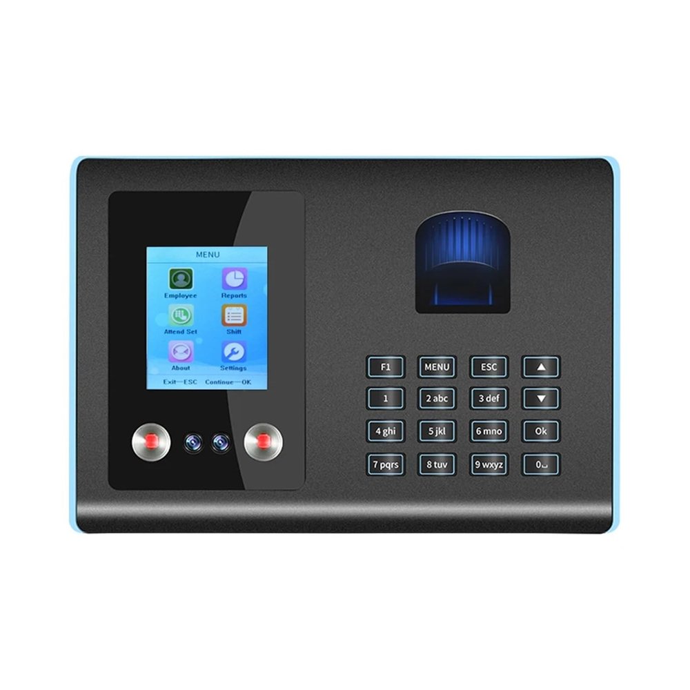 Biometric Fingerprint Recognition Face Time Attendance System Machine Device Machine for Small Business