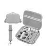 Storage Bag Compatible For DJI NEO Integrated Carrying Case Handbag Travel PU Suitcase With Shoulder Strap Drone RC-N3 Accessories(GRAY) view 2