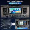 [4G+128G] Car Stereo for Toyota Sienna 2010-2014 with 5GWiFi/Android 15/Wireless Carplay Android Auto,9" Incell Touch Screen Radio,GPS/EQ DSP/Bluetooth5.0/SWC/AHD Backup Camera view 2