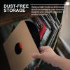 Opfiue 10PCS 12In Vinyl Record Jackets,350gsm Durable Thick Cardboard Album Covers Kraft Finish Blank Album Jackets,Kraft Covers for Records Inner Outer Sleeves Collectors(Brown) view 4
