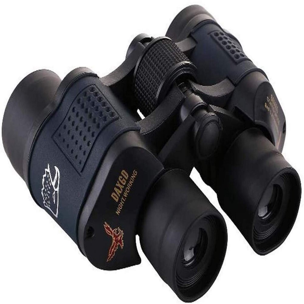 10X50 Binoculars for Adult, High Transmittance Large Eyepiece Binoculars, Red Green FilmTelescope Non-Slip Design Outdoo
