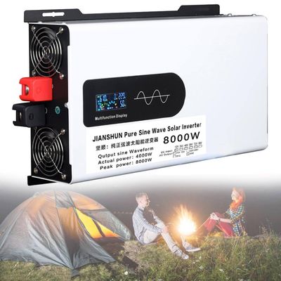 10000W/8000W/5000W Pure Sine Wave Power Inverter inversor 12/24/48/60V to 110V/220V Power Inverters for Vehicles Converter Adapter-LCD Display,8000W-48Vto220V