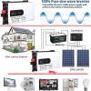10000W/8000W/5000W Pure Sine Wave Power Inverter inversor 12/24/48/60V to 110V/220V Power Inverters for Vehicles Converter Adapter-LCD Display,8000W-48Vto220V view 3