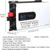 10000W/8000W/5000W Pure Sine Wave Power Inverter inversor 12/24/48/60V to 110V/220V Power Inverters for Vehicles Converter Adapter-LCD Display,8000W-48Vto220V view 4