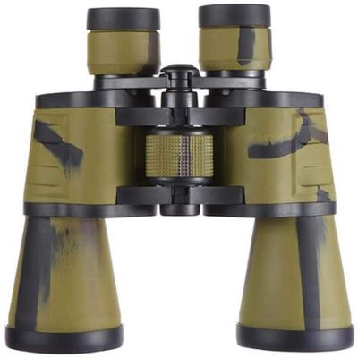 10X50 Binoculars for Adult, Metal Body High Transmittance Binoculars, Large Eyepiece Observation Comfort Telescope Non-S