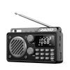 Portable Radio AM FM Shortwave, Rechargeable Radio Bluetooth Speaker-Black view 1