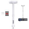 DAWASAPAT Projector Mount for Ceiling/Wall - -Inch Screw Adjustable Tilt&Swivel Hanging Wall Mount Hanger Rack with Extension Pole for Mini Projector with Cable Ties view 1