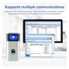 125KHz RFID Fingerprint Staff Attendance Machine Door Lock Kits Access Control System Biometric Door Sets Electric Magnetic Lock for Small Business view 4