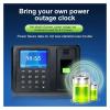 Biometric Fingerprint Attendance Machine 2.8 "USB Finger Scanner Attendance Card Locker Security System Freeware Password for Small Business view 4