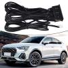 Dual USB AUX Socket Extension Cable Interface Panel Mount Adapter 145cm Dashboard Flush Mount Port for Car Boat Motor Vehicle view 2
