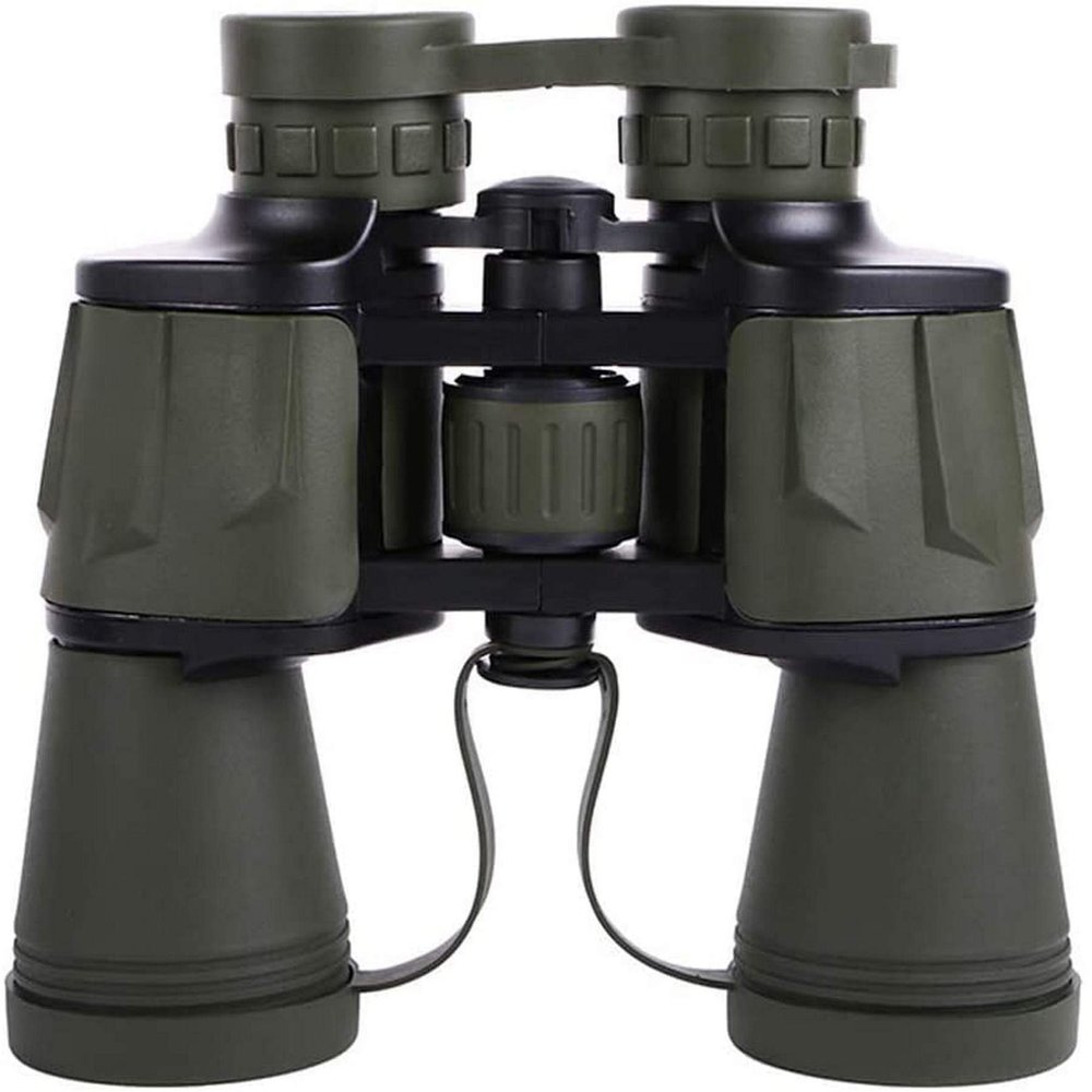 10X50 Metal Binoculars-HD Large Eyepiece Wide Angle High Light Transmittance Binoculars for Camping Birds Watching-Non-S