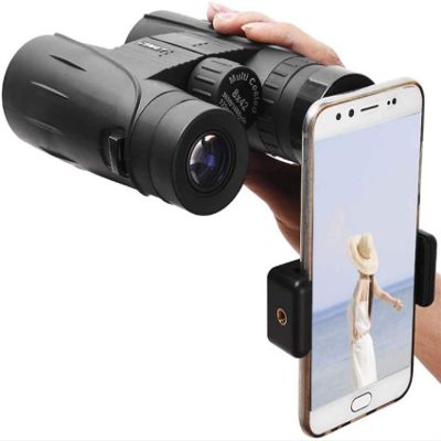 Binoculars, 8x42 HD Portable Phone Camera Low Light Level NightBinoculars, Waterproof Optical Lens Opera Glasses, Bird W