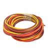 Tricolor Wire 16-18-20-22-24-26-28-30 Gauge Silicone Brown/Orange/Yellow Stranded Tinned Copper Hookup Wire Kit DIY(10M PER Color_26 AWG) view 1