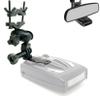 AccessoryBasics Car Rearview Mirror Radar Detector Mount Holder for Whistler Radar Detector (CR Series & All XTR). Require at Least 1" Clear Stem Space to Install! view 1