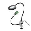 LJSM Lab Microscope Slides Flexible Soldering Iron Clip USB 3X Illuminated Magnifying Glass Lighting Table Clamp Repairing Helping Magnifier Welding Loupe Microscope Parts view 1